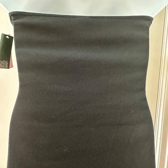 Wild Fable Black Halter Neck Convertible Dress L Cotton/Polyester/Spandex Mix - Picture 6 of 7